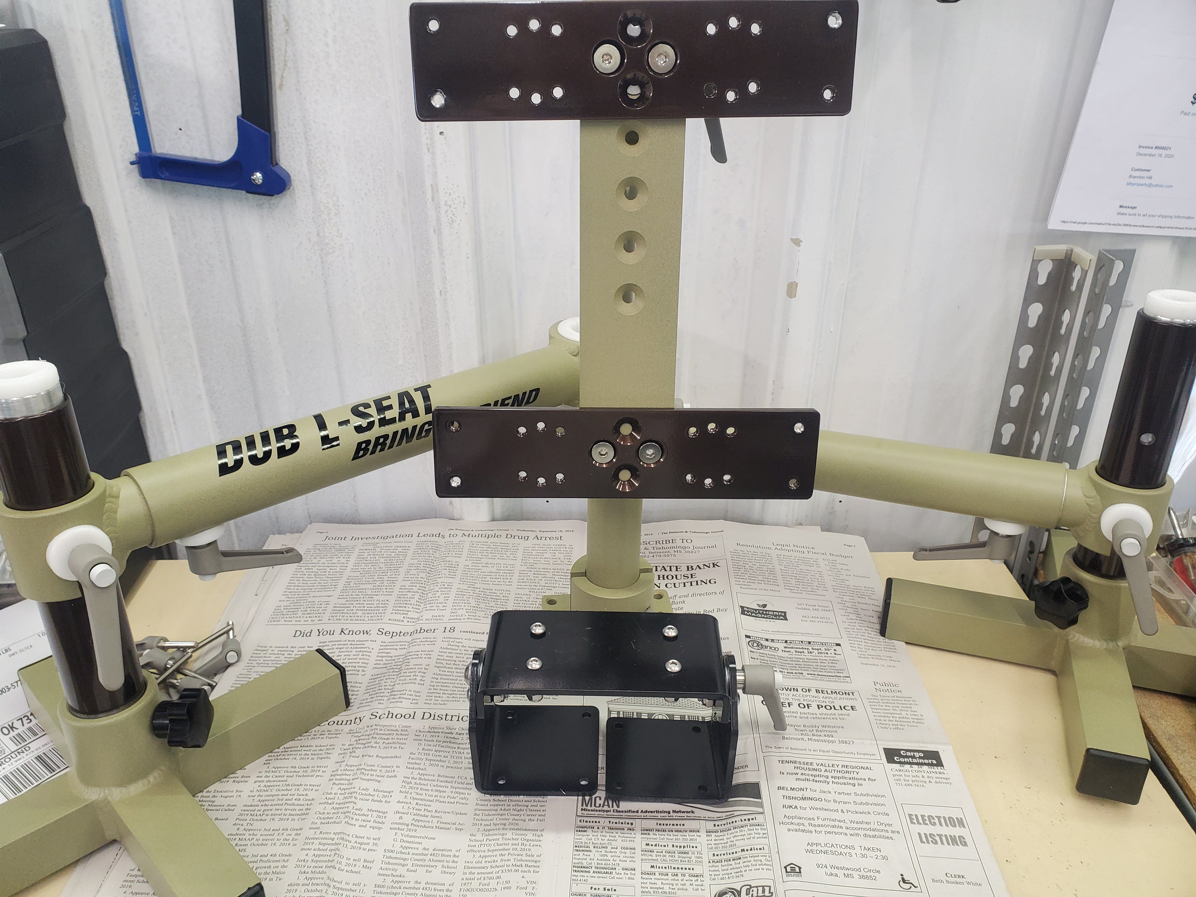 The Dub-L-Seat – Dual Fishing Seat System